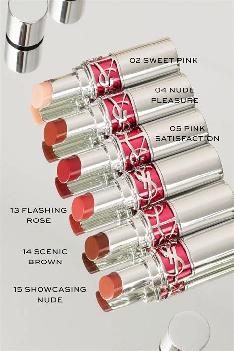 ysl candy glows set|candy glaze lip gloss stick.